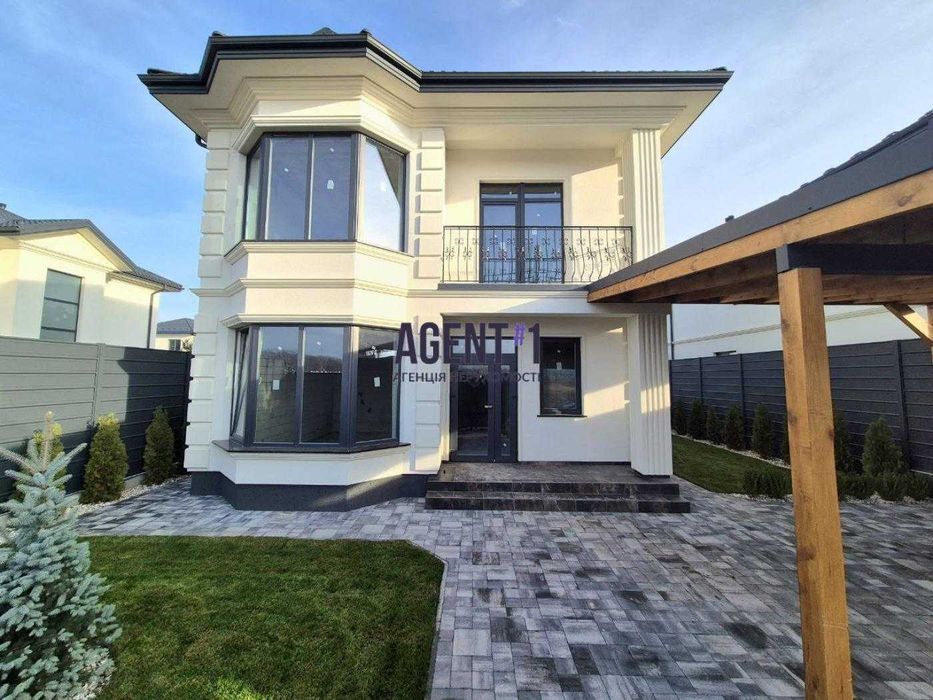 Без%. Новий будинок 160м.кв. Ділянка 5,5 соток у с.Гатне.