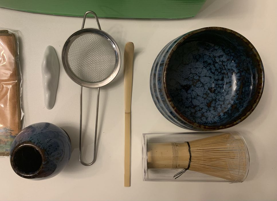 7-częściowy zestaw do matchy ceramika matcha tea set