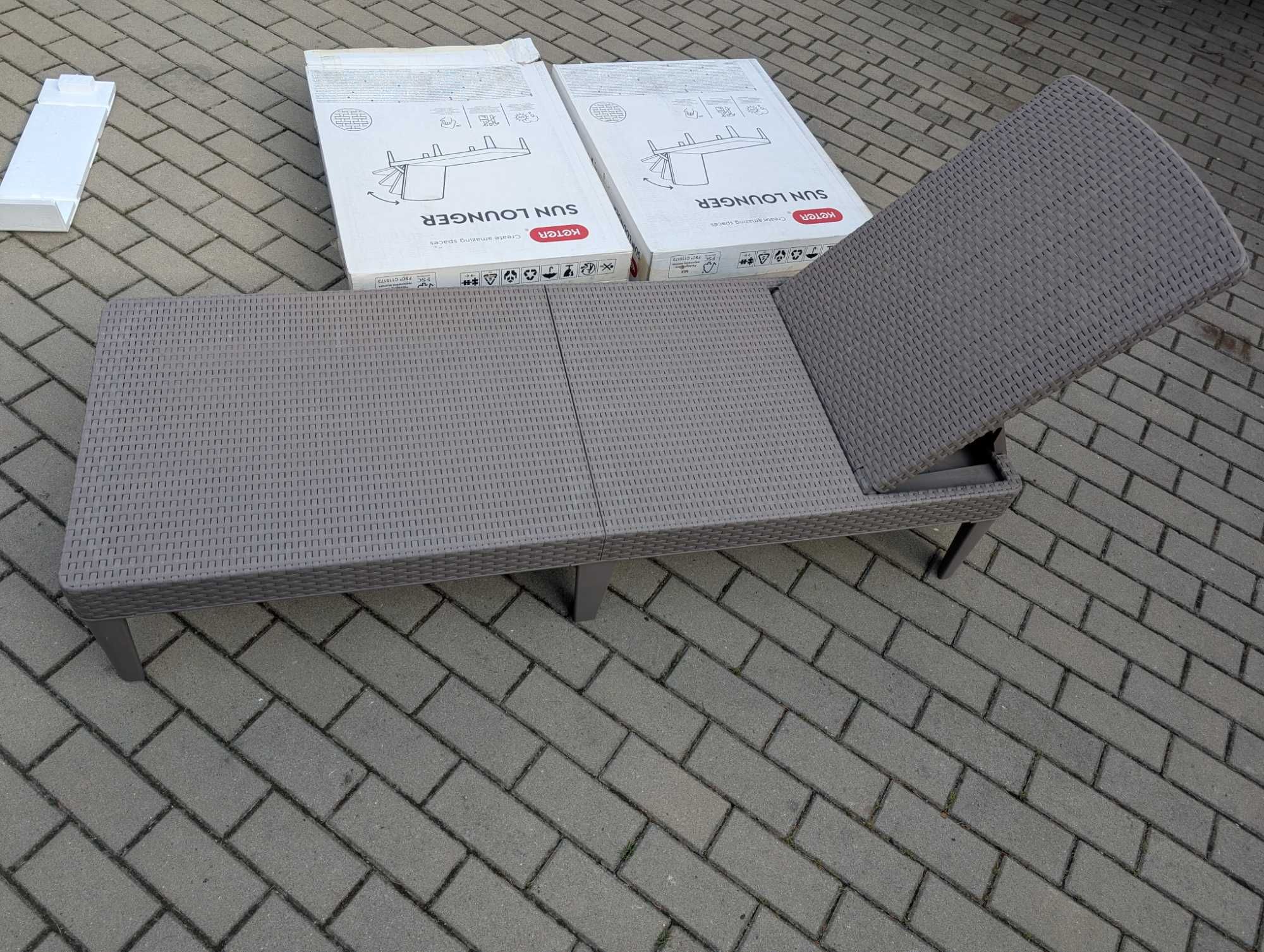 Leżaki ogrodowe Keter Jaipur - 2 szt.