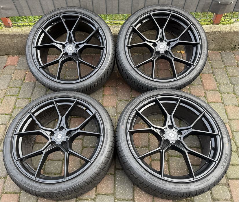 Zimowe 20 cali Audi A5 A6 A7 BMW G30 G31 G32 5x112 9J ET35 24rok 8mm
