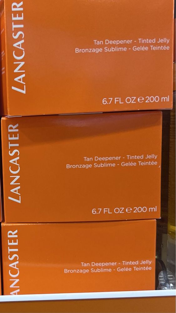 Солнцезащитный крем-усилитель загара Lancaster Tinted Tan Deepener