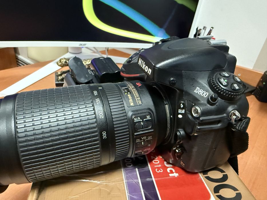 Nikon D800, lustrzanka, FX, stan bdb, przebieg tylko 24000, PL