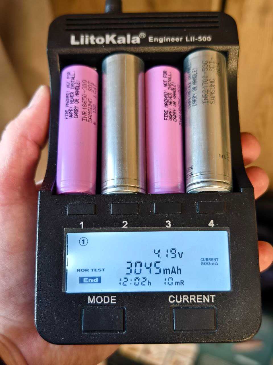 Акумулятор 18650 Samsung INR18650 30Q 3000 mAh 15A високоток