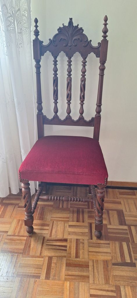 Cadeiras forradas Vintage