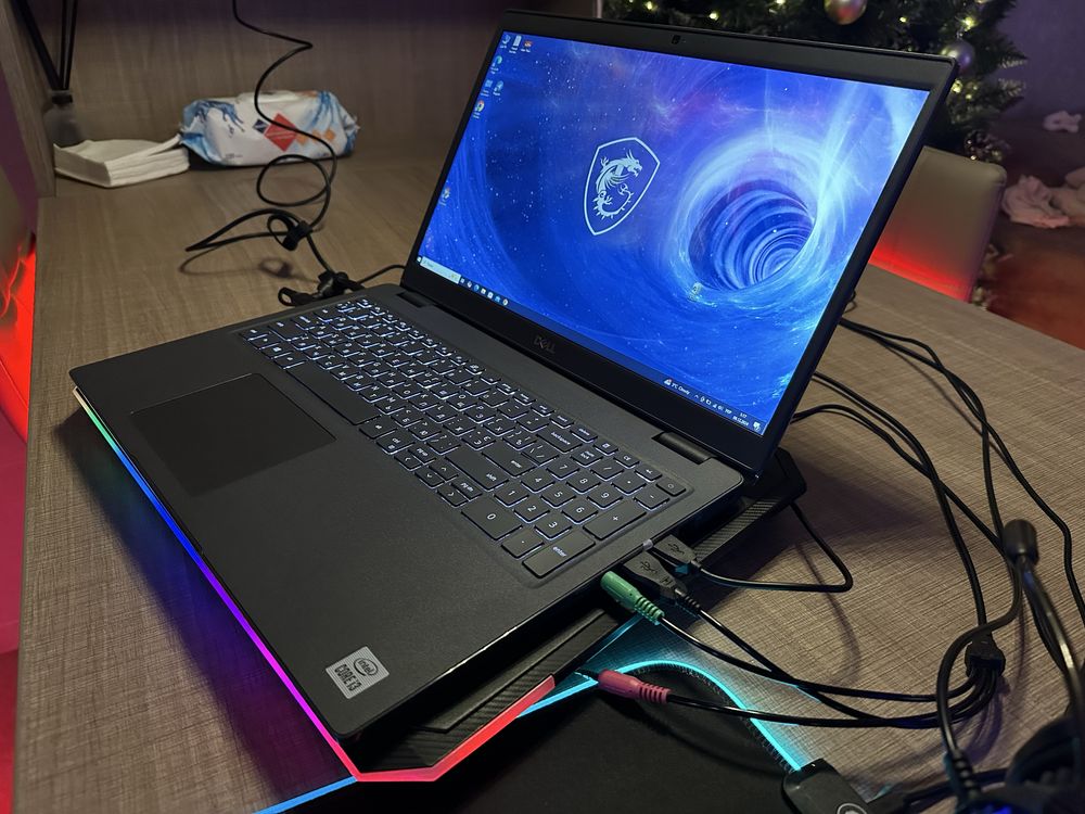 Игровой ноутбук dell + игровые девайсы в подарок!