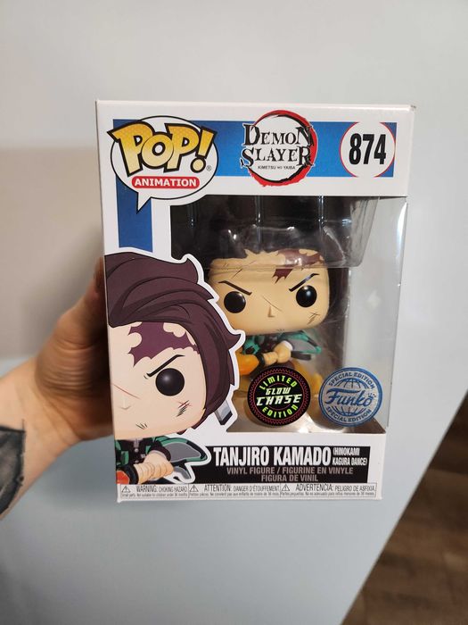 Funko POP Tanjiro Kamado #874 CHASE Demon Slayer