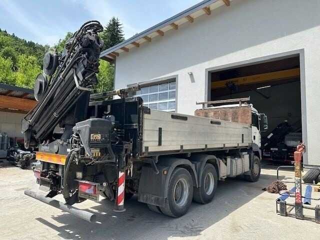 Самоскид MAN TGA 33.430 кран маніпулятор HIAB 220C-5 ротатор грейфер