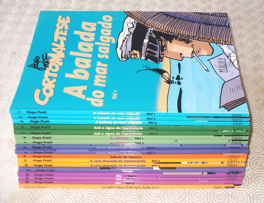 Corto Maltese - Hugo Pratt - Coleção completa edição Público