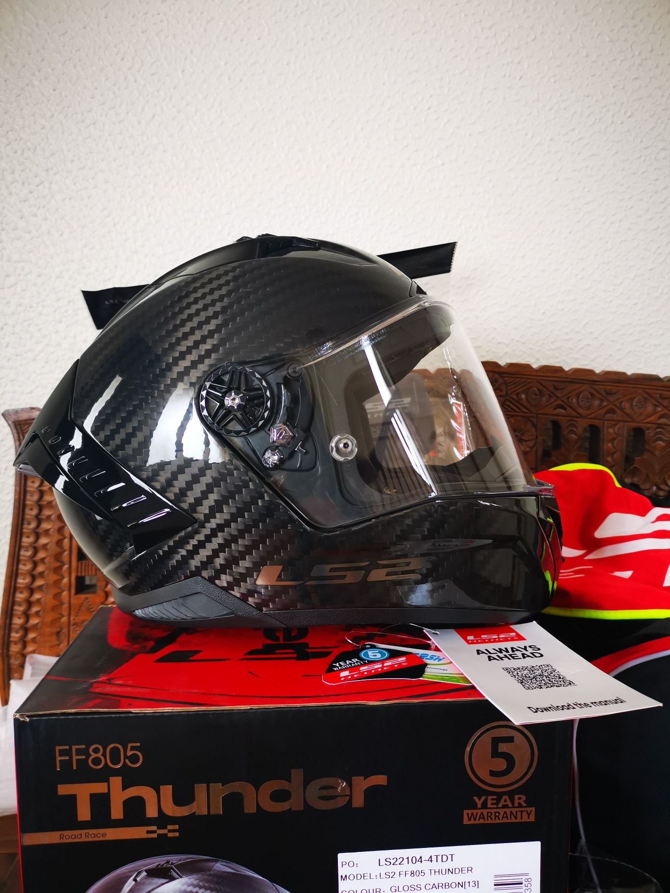 Capacete Carbono LS2 L