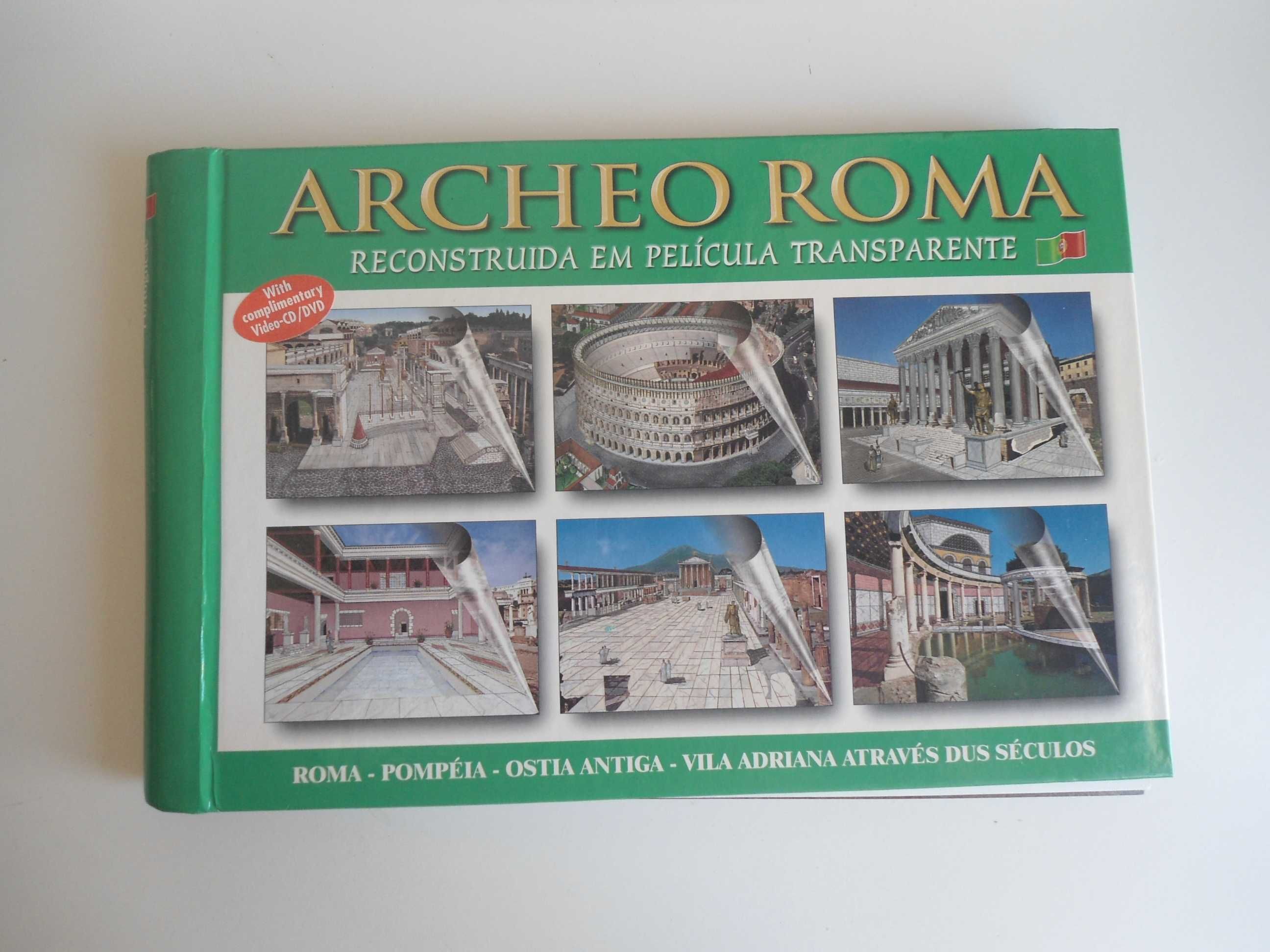 Archeo Roma reconstruída com película transparente