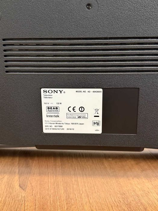 TV LED 4k Sony KD-49XD8005