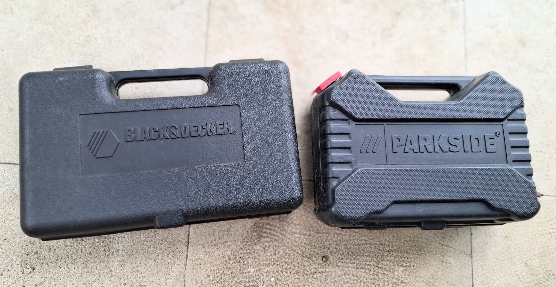 2 Aparafusadoras Parkside e Black & Decker (para peças ou reparação)
