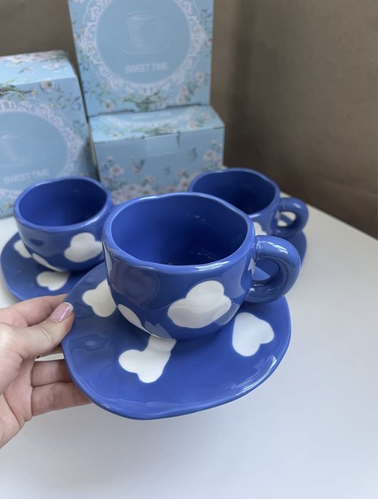 Розпродаж! Чашка з блюдцем (подарунковий набір)