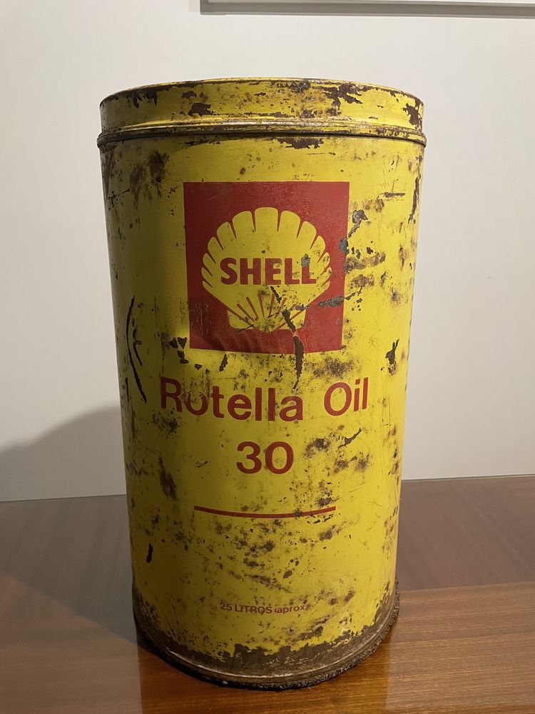 Bidón Shell antigo