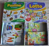 Zestaw gier dla malucha 2 lata + Granna lotto i puzlino