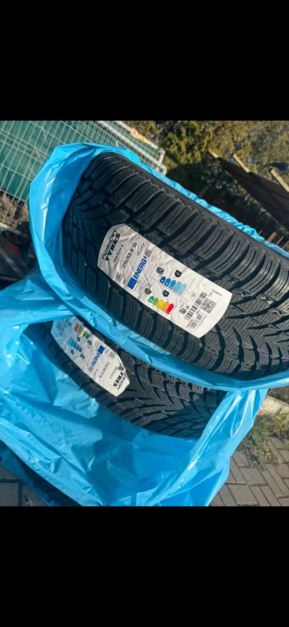 Opony zimowe Nokian tyres wr sow 4  215/55r18 Nowe