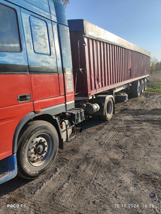 Подам власне авто  DAF. з причіпом  FRUEHAUF(зерновоз)