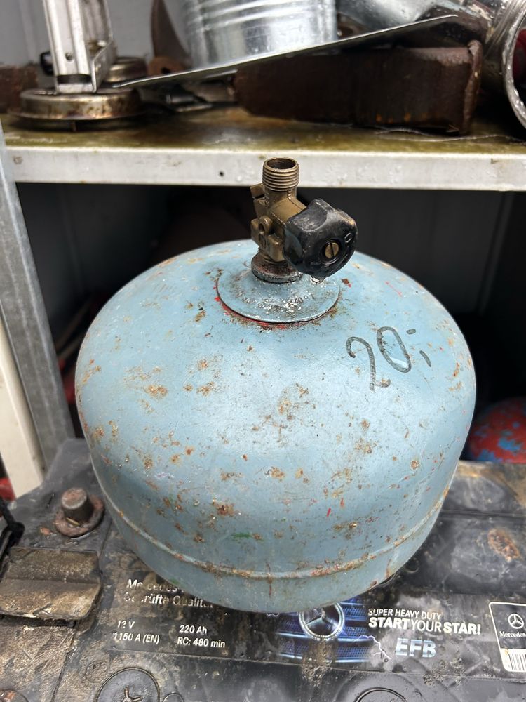 Butle gazowe 2kg puste butle