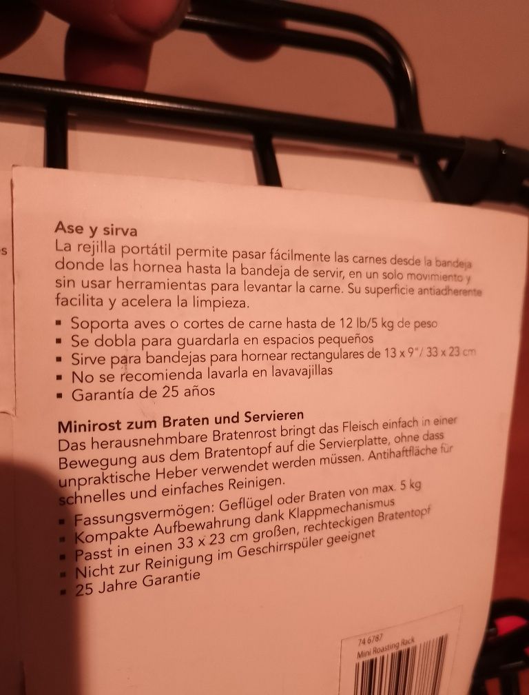 Mini ruszt do pieczenia