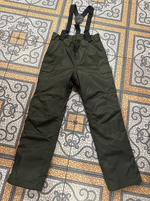 Продаю зимові штани олива ( хакі) подвійні вітровологозахисні