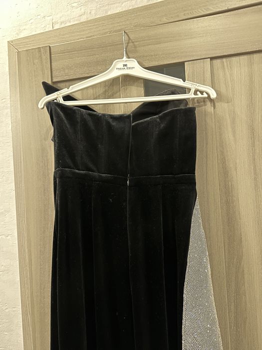 Выпусконое платье, вечерние платье черное в камнях. платье Dream Dress