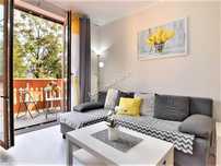 Góry,Karpacz, centrum, lato, weekend, 3 pok. PASTELOWY, 6 os. balkon