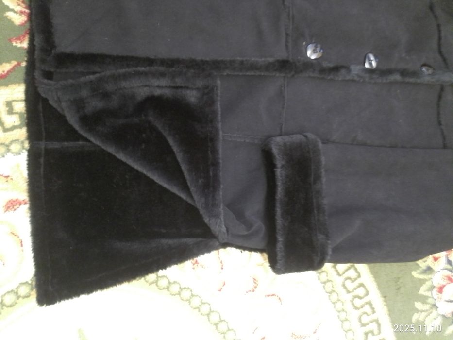 Пальто - дублёнка женская