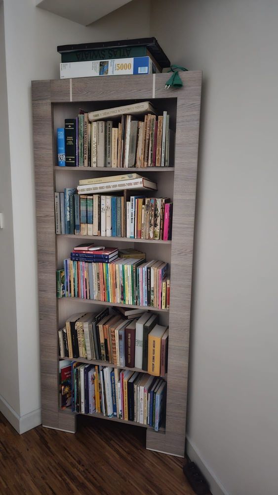 Komplet mebli biblioteczka meblościanka VOX do salonu JAK NOWE