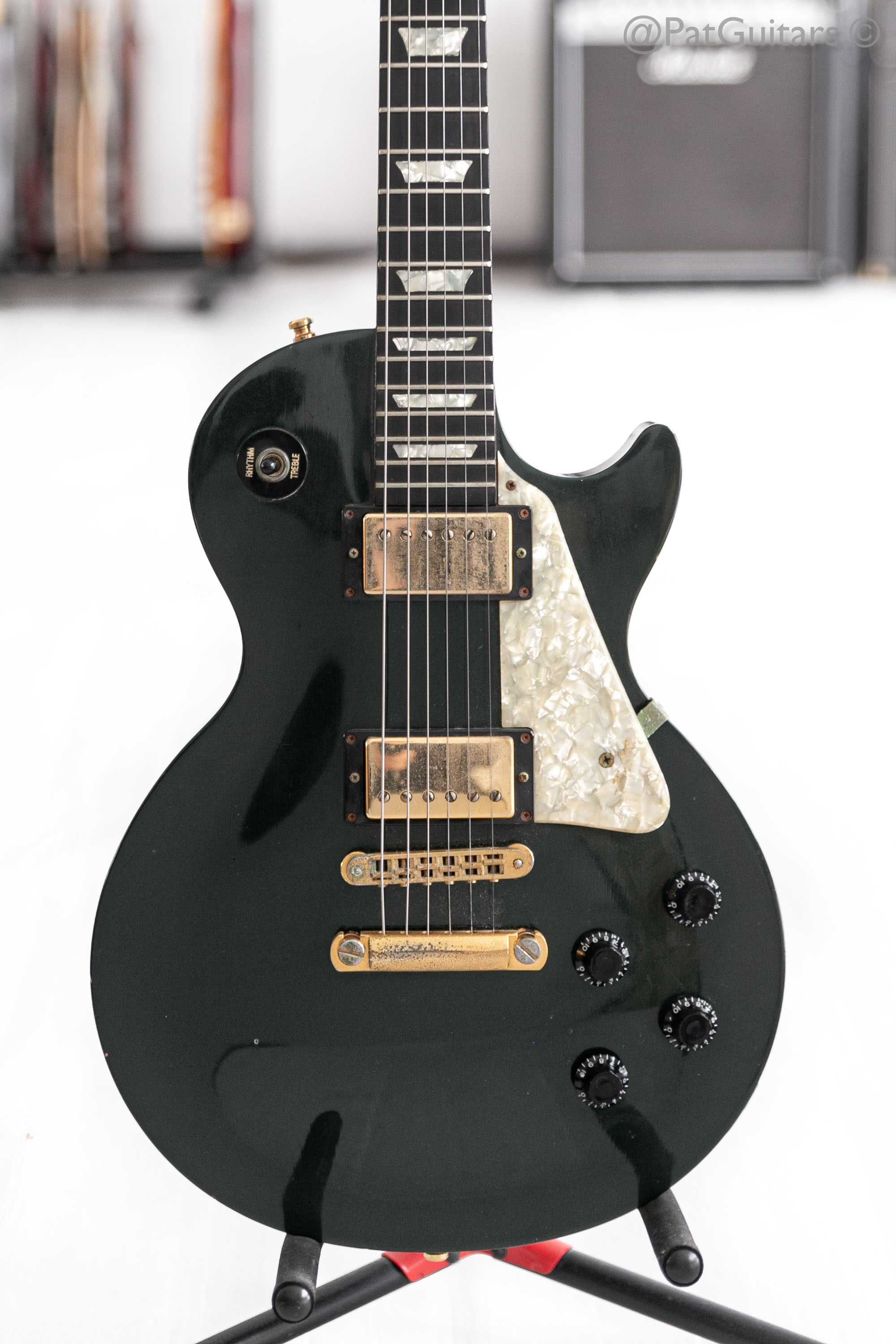 1993 Gibson Custom Shop Les Paul Studio with Ebony Fretboard.
