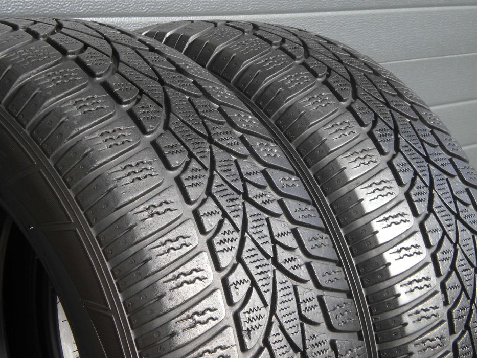 ! 2x Opony zimowe dostawcze DUNLOP WINTER SPORT 3D 215/60R17C 5,5mm