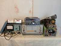 Трансивер YAESU, вольтметр ВУ-15, генератор Г4-102, Ласпи ТТ