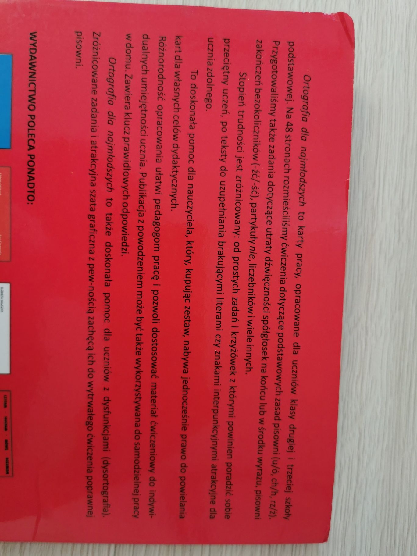 Ortografia dla najmłodszych. Wydawnictwo WIR
