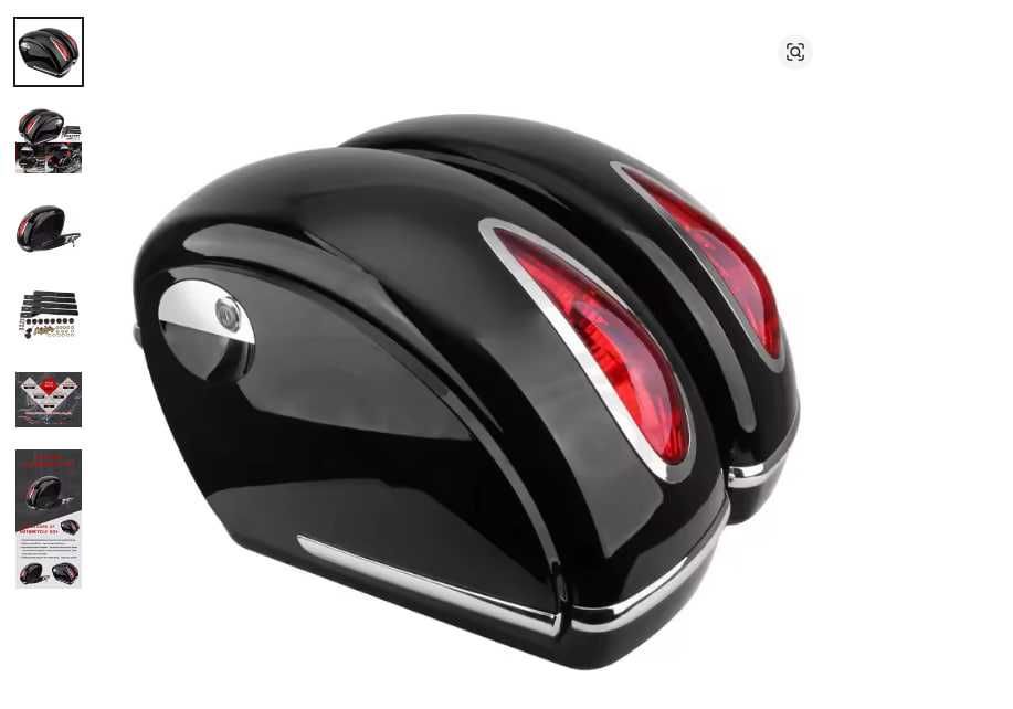 Кофри бокові для мотоцикла універсальні