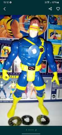 Cyclops X-men Marvel Projector Projektor Toy Biz Toybiz figurka unikat