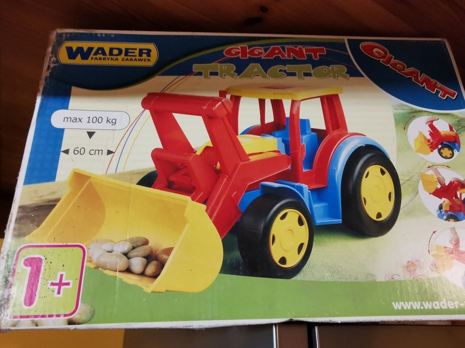 Traktorek gigant Wader koparka