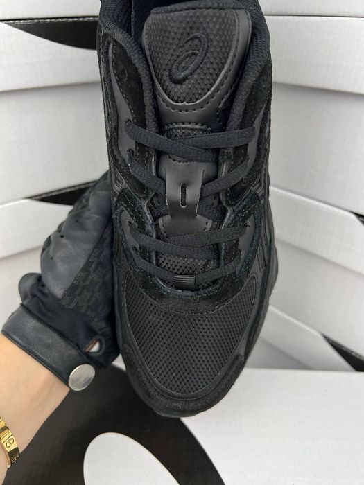Чоловічі кросівки ASICS Gel-NYC GTX All Black чорні теплі водостійкі