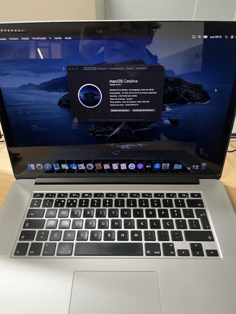 Macbook pro A1398 como novo