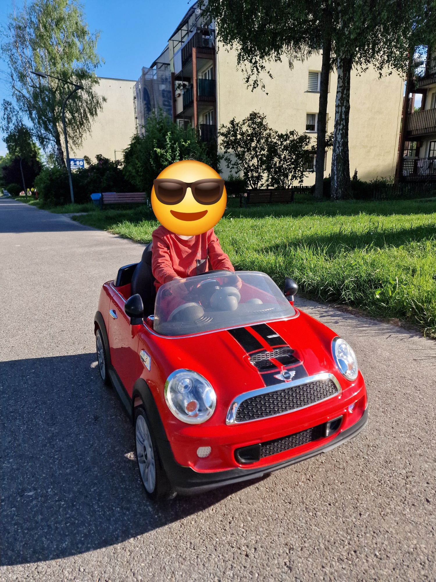 Autko na akumulator z pilotem zdalnego sterowania Mini CooperS