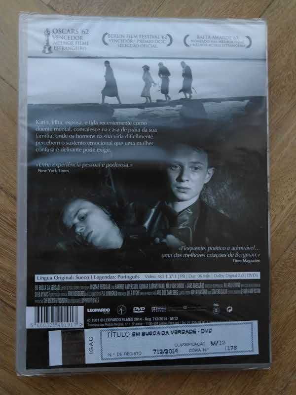 DVD "Em busca da verdade", de Ingmar Bergman