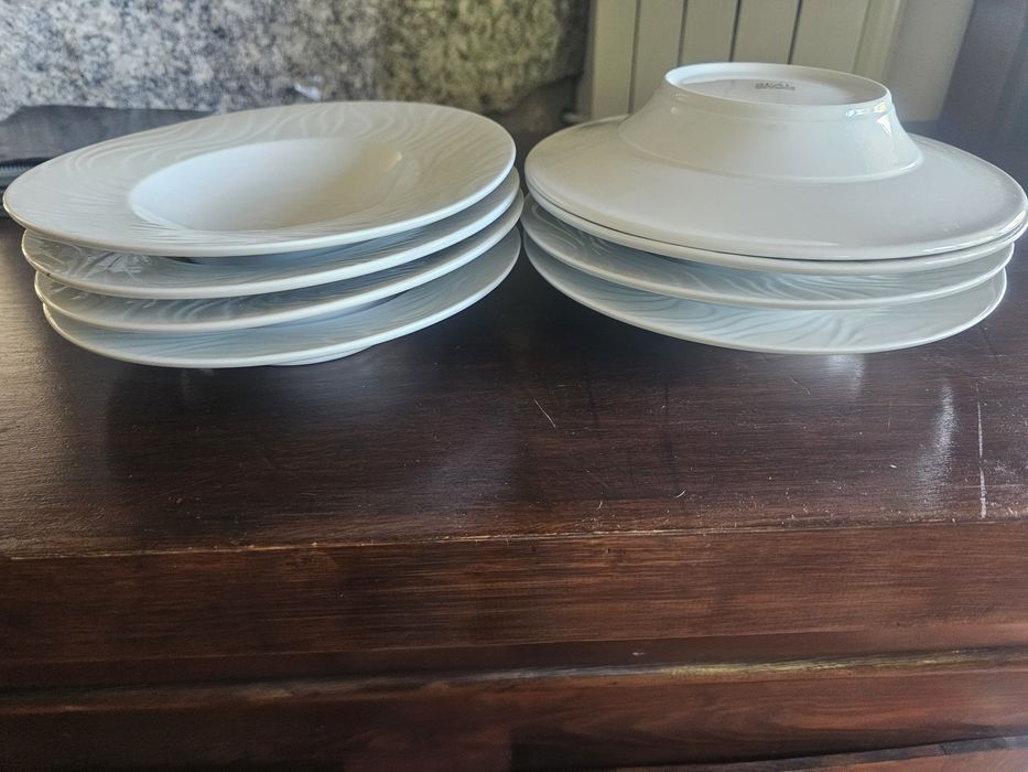 8 Pratos sopa Spal Waves