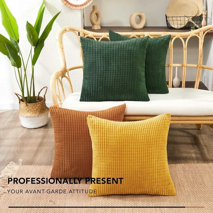 Nowe poszewki na poduszki / 45x45cm / poszewka / 2szt / zielone !3584!