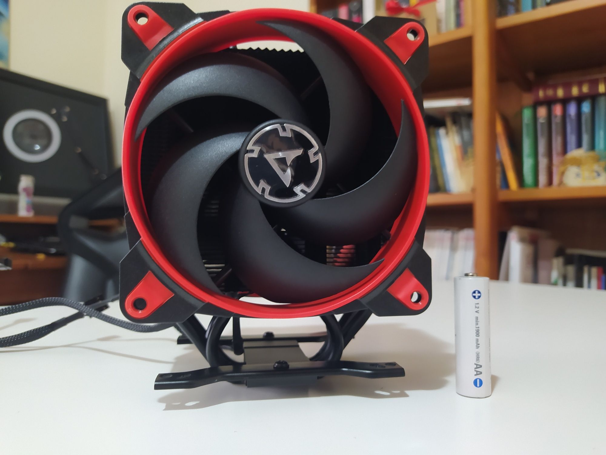 Dissipador Cooler Gaming Arctic Freezer 34 eSports DUO 120mm Vermelho