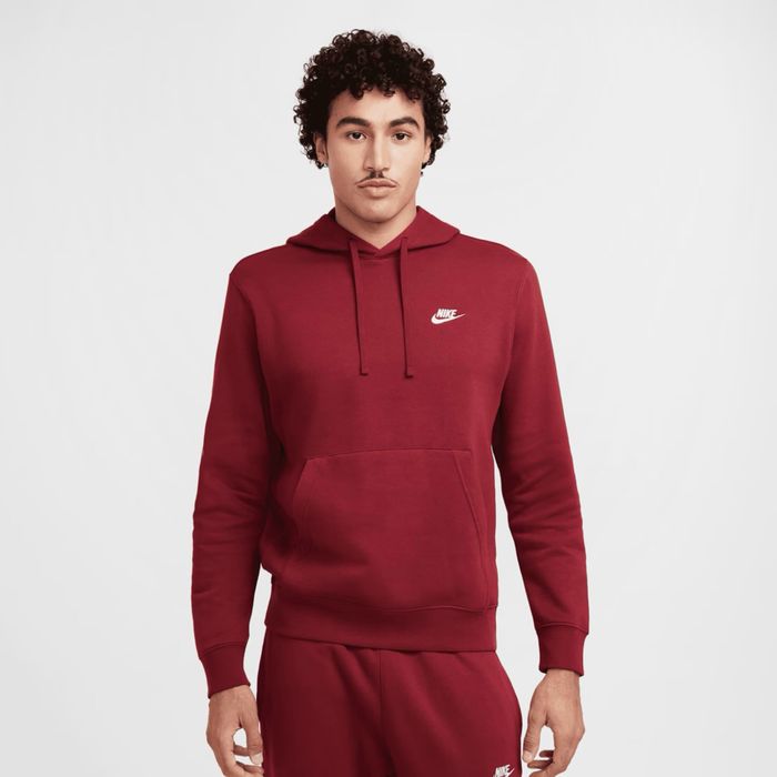 Худі nike club fleece pullover hoodie на флісі найк