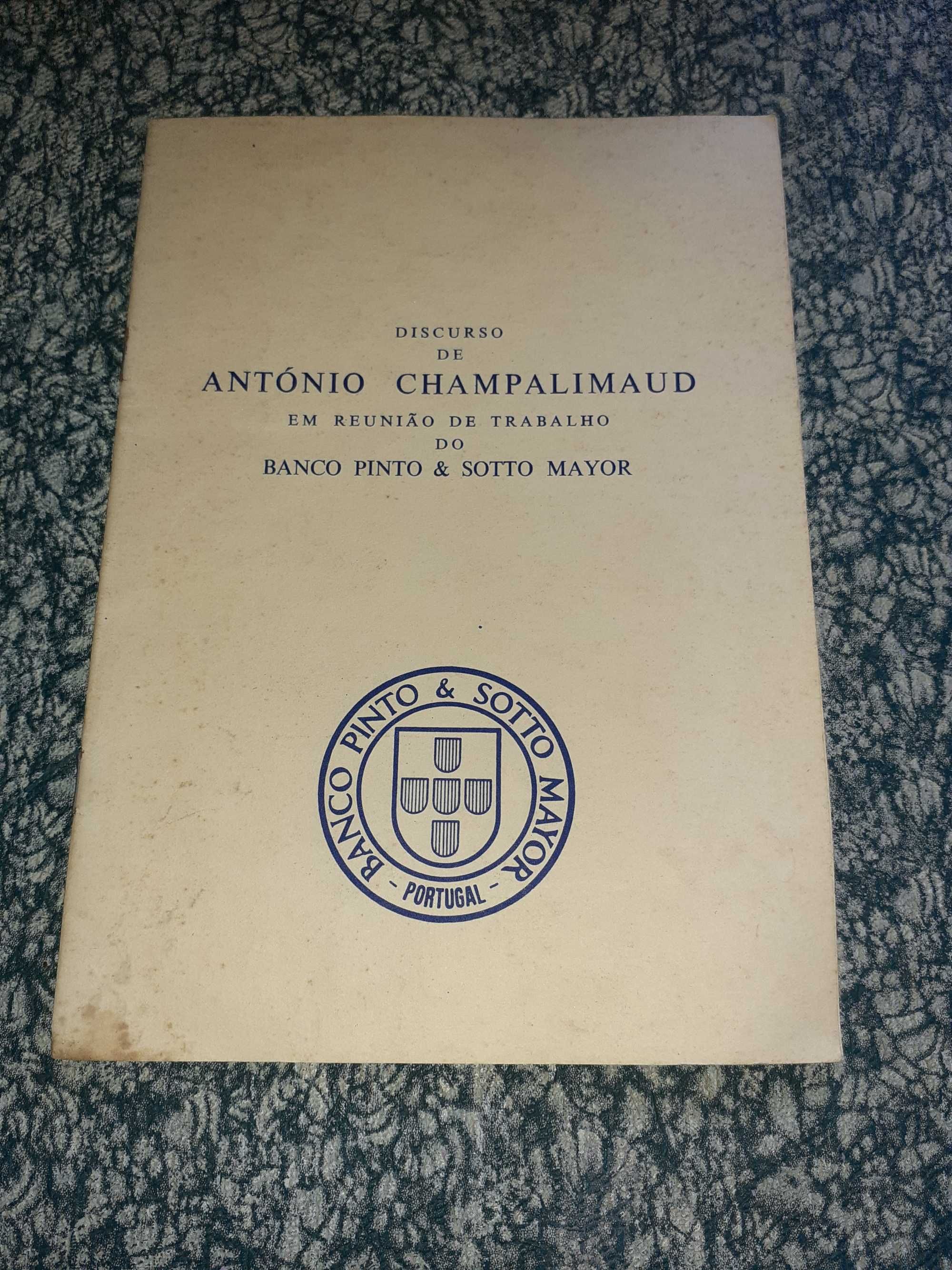 Discurso de António  Champalimaud