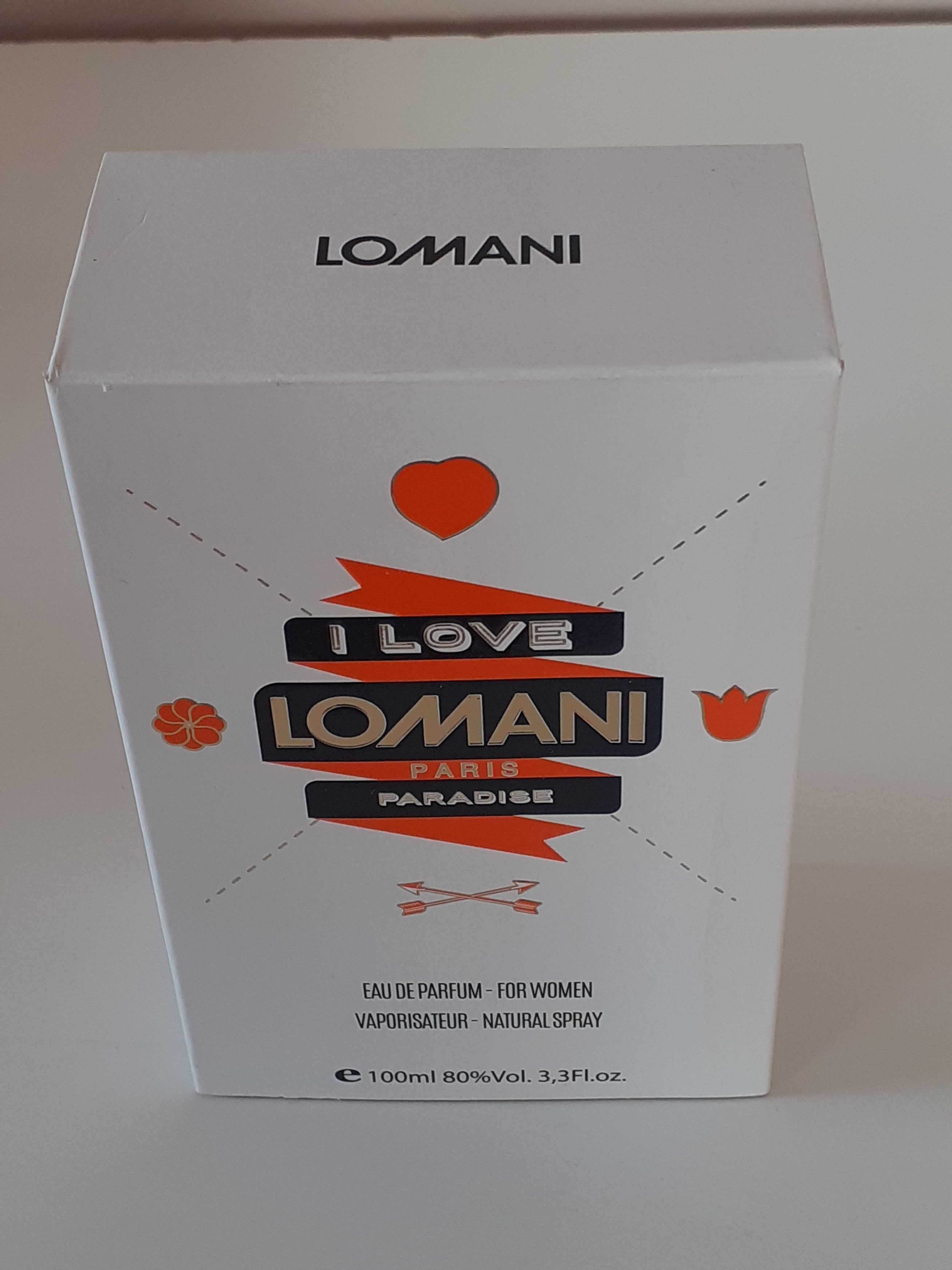 EDP Women I LOVE LOMANI Paradise poj. 100 ml - cena 28 pln.