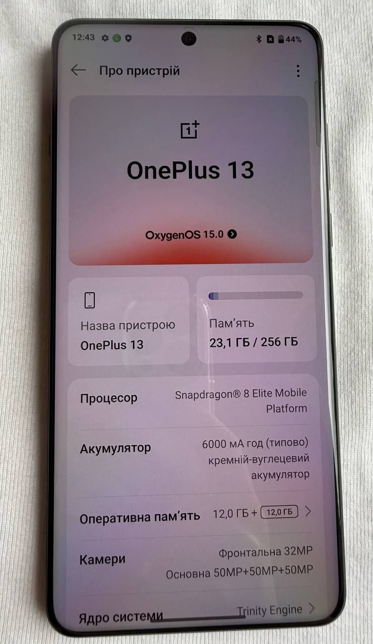 OnePlus 13 snapdragon 8 elite 256gb black