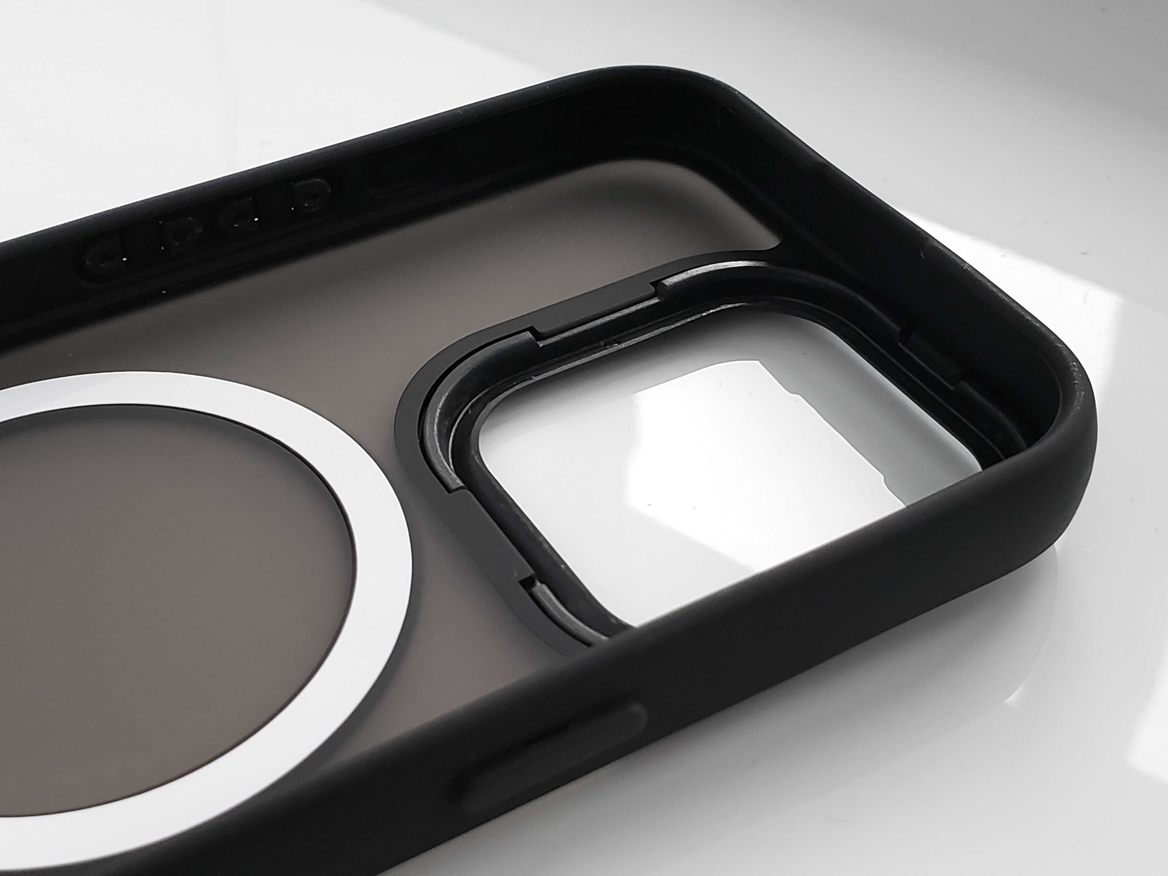 Чохол для iPhone 14/14 Pro Max з MagSafe чорний матовий чехол