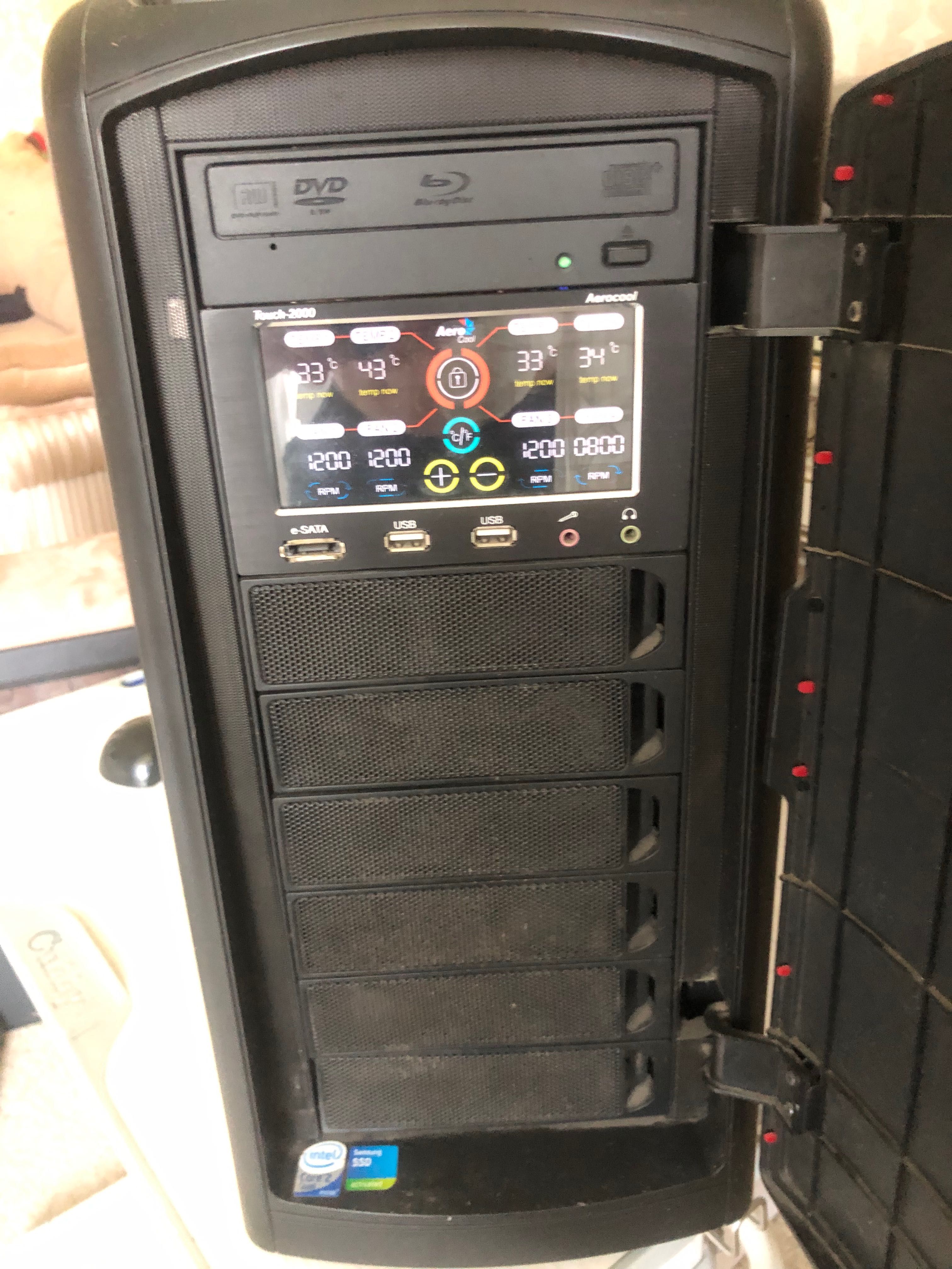 Игровой Пк core i7 950 ,18Gb,CrossFire 2xHD5870 2GB,SSD 256GB,HDD 2TB
