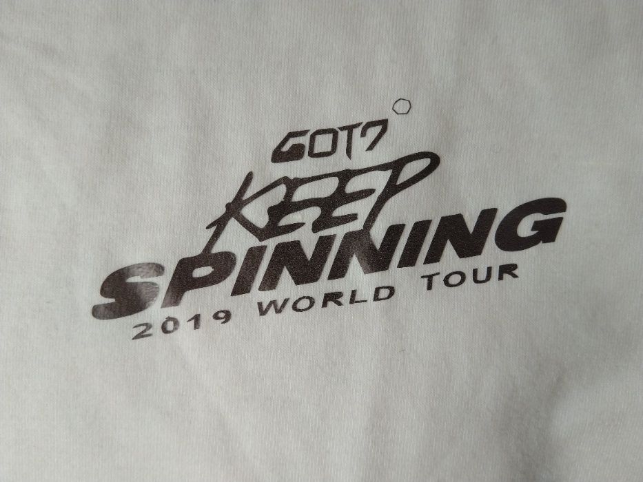 Koszulka K-pop GOT7 Keep spinning