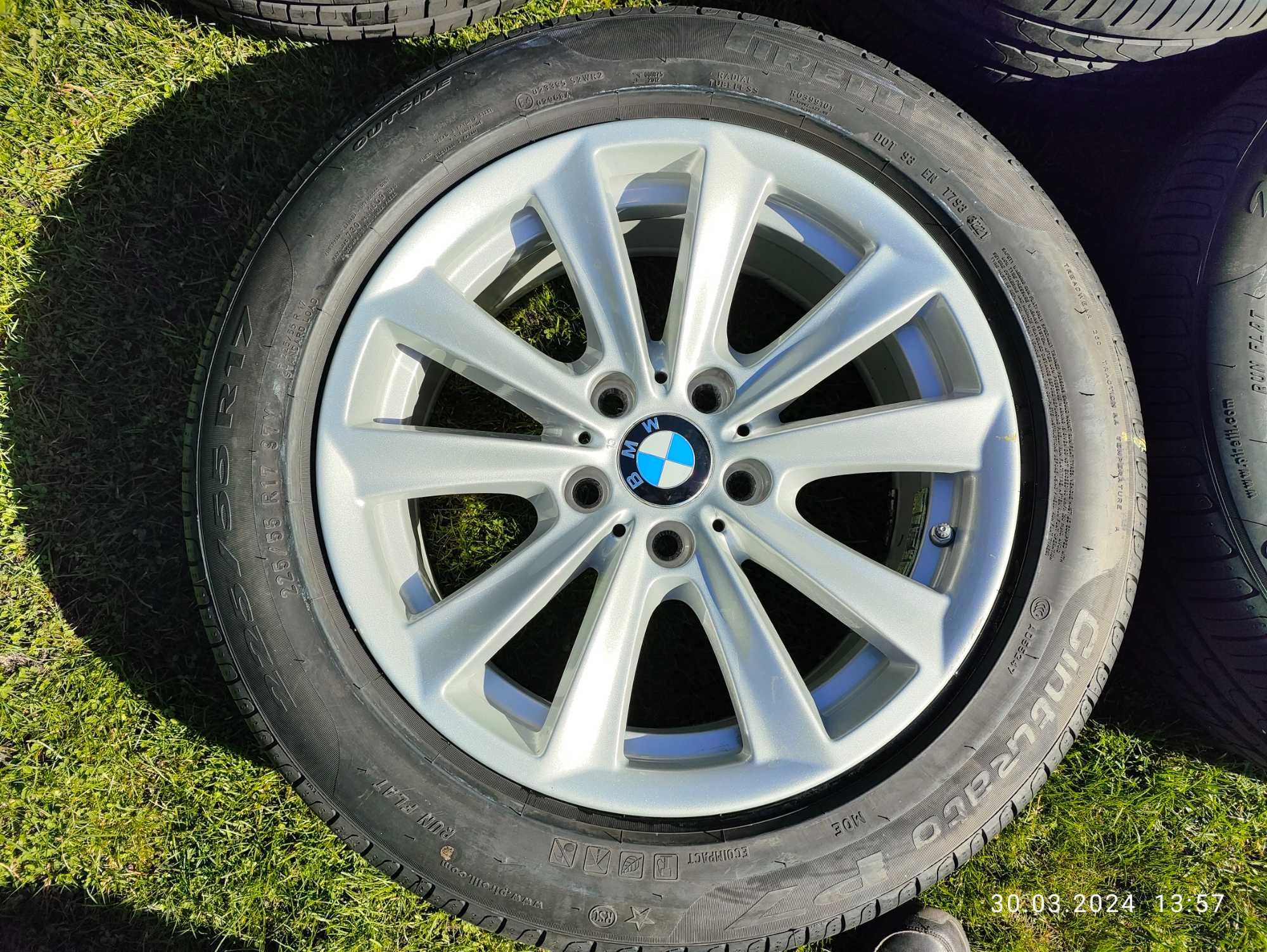 Felgi BMW 5*120 R17 wraz z oponami oryginał